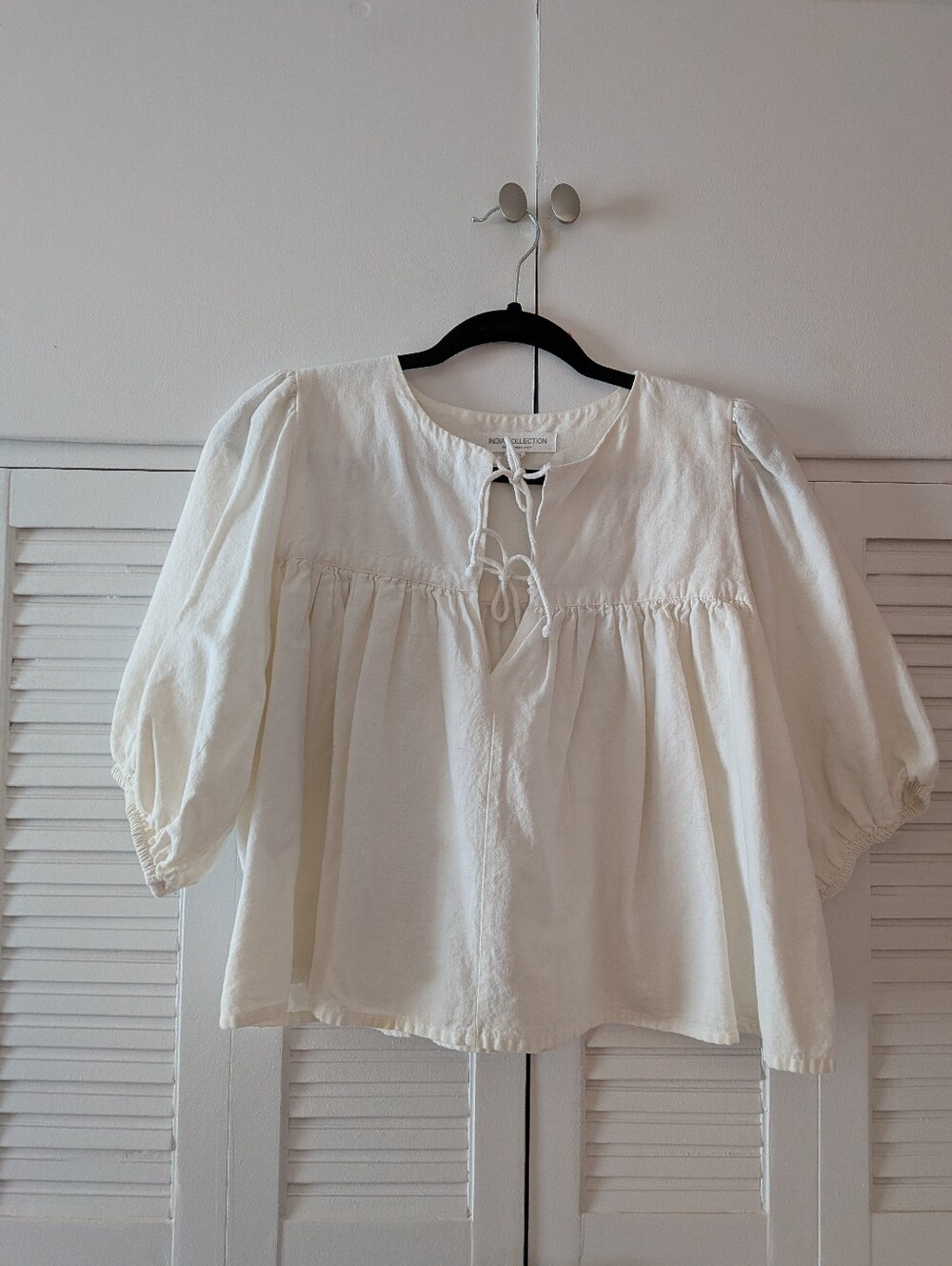 Emerson Fry India Collection Peasant Top